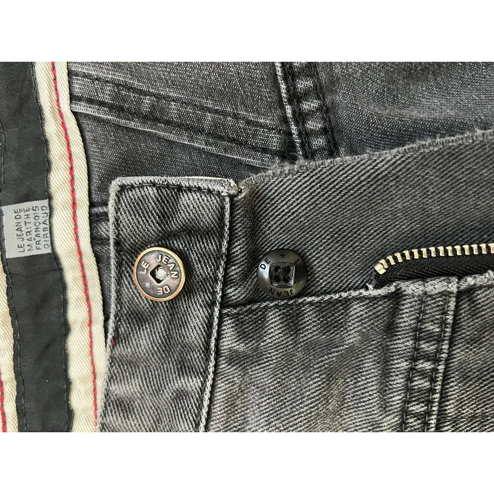 Girbaud Vintage Black Jeans Size 44L Streetwear  Faded Utility Denim Y2K Relaxed